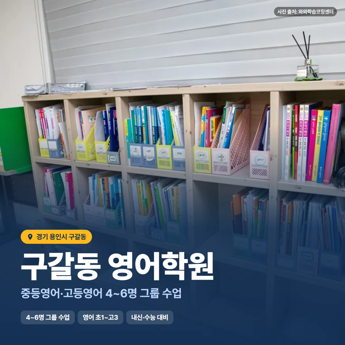 구갈동 영어학원 수업 모습