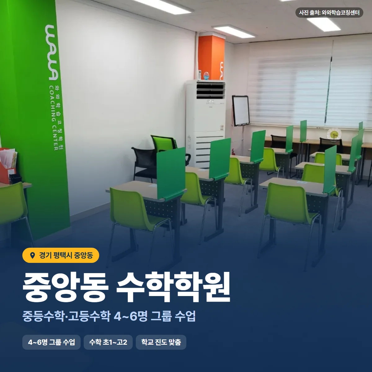 수학학원 수업 모습