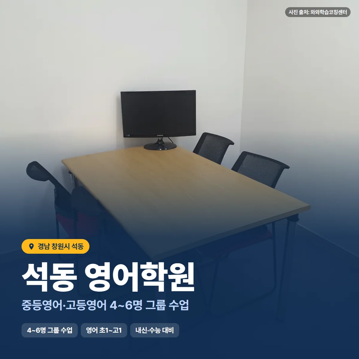 석동 영어학원 수업 모습