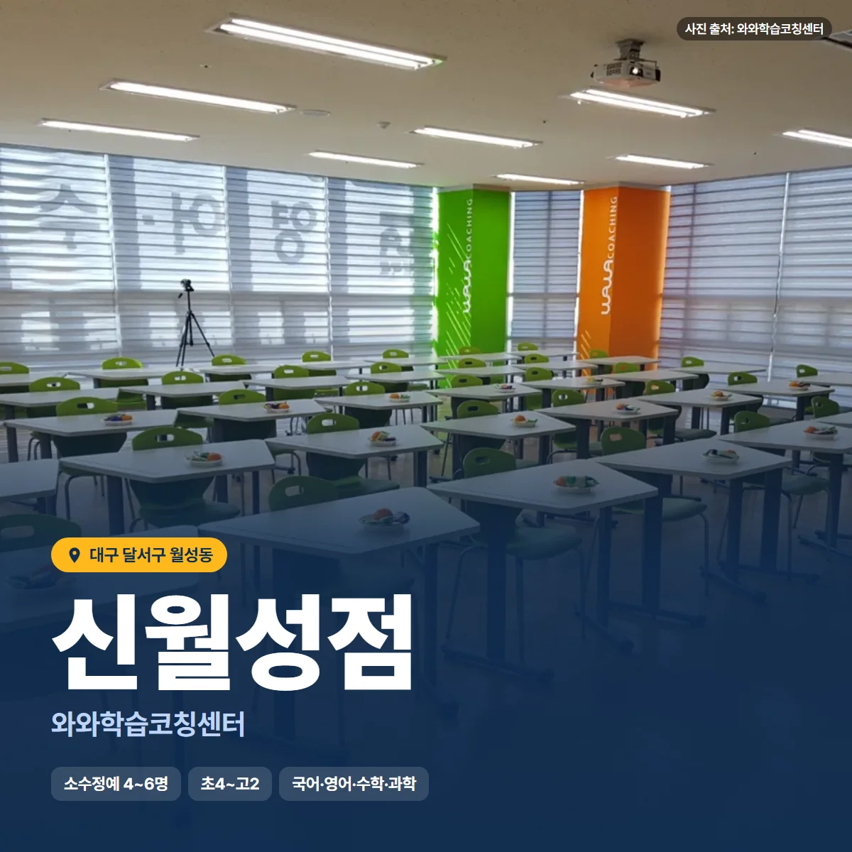 와와학습코칭센터 신월성점 수업 모습