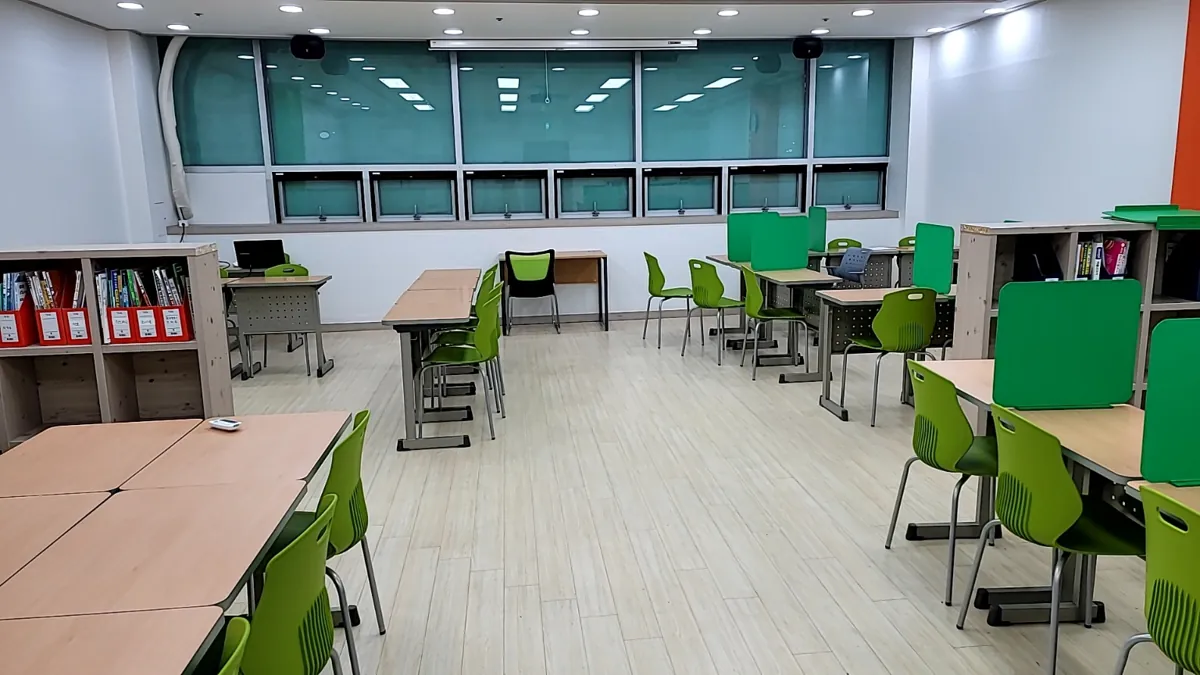 퇴계원점 공부하는 교실 모습